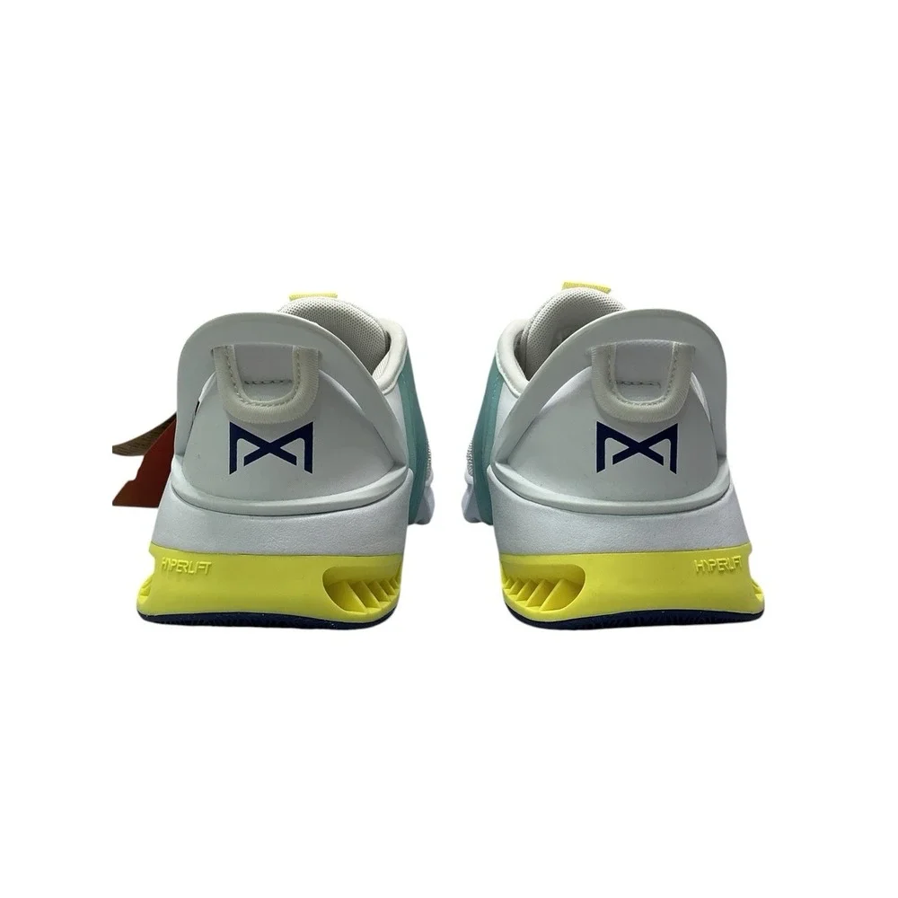 Nike Metcon 9 EasyOn Shoes White Citron Yellow/Pink DZ2615 102 Men Sz 10 No Box